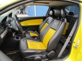2006 Chevrolet Cobalt SS Supercharged Coupe Ebony/Yellow Interior