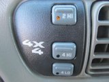 2000 Chevrolet Blazer ZR2 4x4 4x4 selector buttons