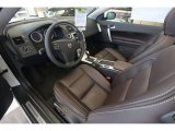 2012 Volvo C70 T5 Platinum Cacao/Off Black Interior