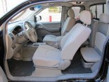 2009 Nissan Frontier SE King Cab Beige Interior