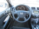 2006 Honda Accord Value Package Sedan Steering Wheel
