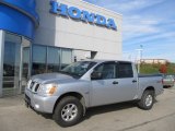 2004 Radiant Silver Nissan Titan XE Crew Cab 4x4 #56275133