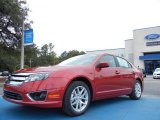 2012 Red Candy Metallic Ford Fusion SEL V6 #56275126
