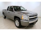 2008 Graystone Metallic Chevrolet Silverado 1500 LT Extended Cab 4x4 #56275495