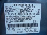 2012 Escape Color Code for Steel Blue Metallic - Color Code: UN
