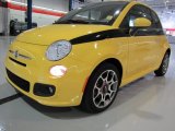 2012 Giallo (Yellow) Fiat 500 Sport #56275796