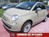 2012 Mocha Latte (Light Brown) Fiat 500 c cabrio Lounge #56275793