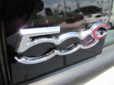 2012 Fiat 500 c cabrio Pop Marks and Logos