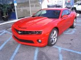 Victory Red Chevrolet Camaro in 2010