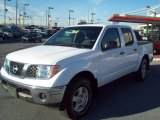 2008 Avalanche White Nissan Frontier SE Crew Cab 4x4 #56275416