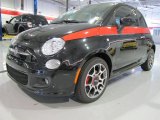 2012 Nero (Black) Fiat 500 Sport #56275780