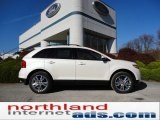 2012 White Platinum Metallic Tri-Coat Ford Edge SEL #56275052