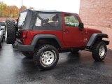 2009 Jeep Wrangler X 4x4 Custom Wheels