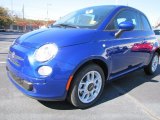 2012 Azzurro (Blue) Fiat 500 Pop #56275751