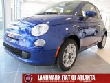 2012 Azzurro (Blue) Fiat 500 Pop #56275746