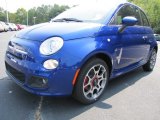 2012 Azzurro (Blue) Fiat 500 Sport #56275725