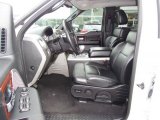 2007 Ford F150 Lariat SuperCrew Black Interior