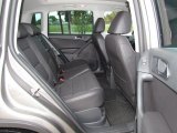 2010 Volkswagen Tiguan SEL 4Motion Rear seat in black leather