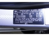 2008 Sportage Color Code for Steel Silver Metallic - Color Code: S4
