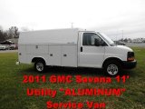 2011 Summit White GMC Savana Cutaway 3500 Commercial Utility Truck #56275669