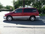 2001 Nissan Quest Sunset Red Pearl