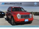 2005 Flame Red Jeep Liberty Limited #56349130