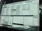 2012 GMC Sierra 3500HD Crew Cab 4x4 Dually Window Sticker