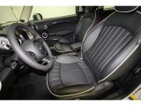 2012 Mini Cooper S Clubman Carbon Black Lounge Leather Interior