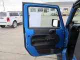 2010 Jeep Wrangler Sport Islander Edition 4x4 Door Panel