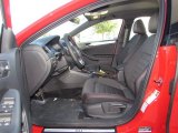 2012 Volkswagen Jetta GLI GLI Premium cloth interior in titan black