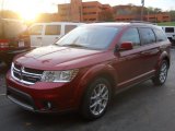 2011 Deep Cherry Red Crystal Pearl Dodge Journey Mainstreet #56349041