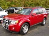 2009 Sangria Red Metallic Ford Escape Limited V6 4WD #56349038