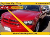 2009 Inferno Red Crystal Pearl Dodge Charger SE #56348704