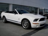 2008 Performance White Ford Mustang Shelby GT500 Convertible #56348692