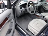 2009 Audi A4 2.0T quattro Sedan Light Grey Interior