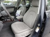 2009 Audi A4 2.0T quattro Sedan Light Grey Interior
