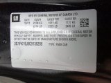 2012 Chevrolet Camaro SS 45th Anniversary Edition Coupe Info Tag