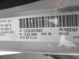 2012 200 Color Code for Bright Silver Metallic - Color Code: PS2