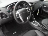2012 Chrysler 200 Limited Sedan Black Interior