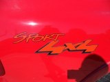 2000 Ford F150 XLT Extended Cab 4x4 Marks and Logos