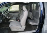 2012 Toyota Tacoma V6 TRD Access Cab 4x4 Interior Front and Rear Seats in Graphite