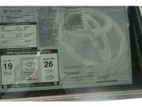 2011 Toyota RAV4 V6 Limited 4WD Window Sticker