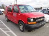 2005 Victory Red Chevrolet Express 2500 Commercial Van #56348368