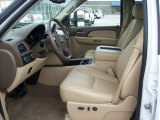 2009 GMC Sierra 3500HD SLT Crew Cab 4x4 Dually Very Dark Cashmere/Light Cashmere Interior