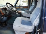 1995 Chevrolet Chevy Van G20 Passenger Conversion Blue Interior