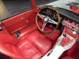 1962 Jaguar E-Type XKE 3.8 Roadster Carmen Red Interior