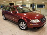2003 Colorado Red Pearl Volkswagen Passat GLS Wagon #56398510