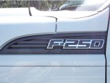 2012 Ford F250 Super Duty XL Crew Cab Marks and Logos