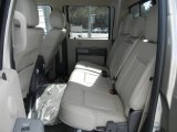 2012 Ford F350 Super Duty Lariat Crew Cab 4x4 Chassis Adobe Interior