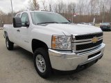 2012 Chevrolet Silverado 2500HD Work Truck Extended Cab 4x4 Front 3/4 View